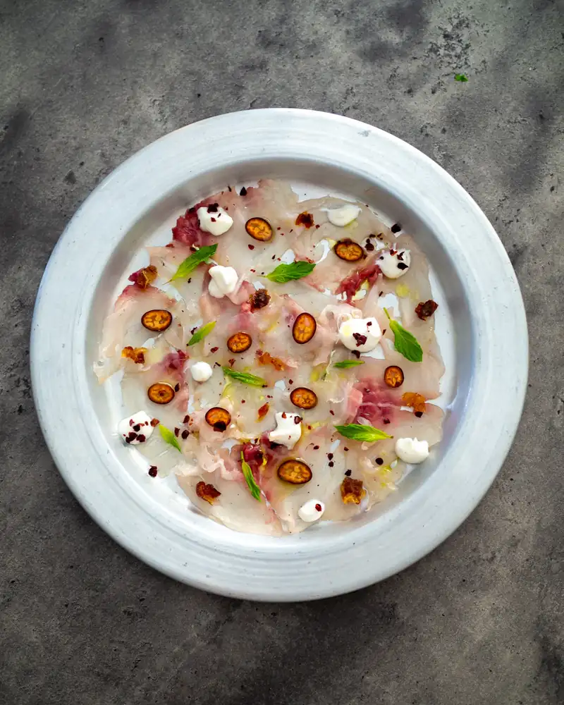 Ricciola marinata