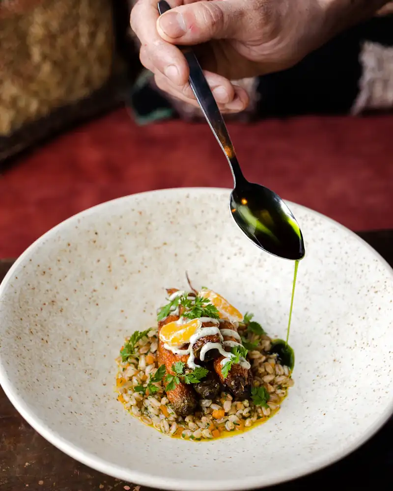 Risotto mantecato